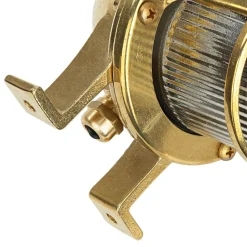 Online Lido Wandlampe Außen Terrasse Haustür Messing massiv