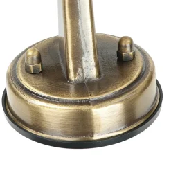 Lido Wandlampe Außen Terrasse Hof Messing Riffelglas IP64* Rustikale Lampen|Metall Lampen