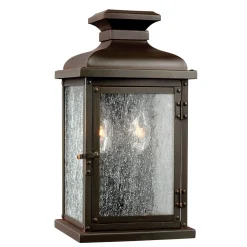 Best Elstead Wandlampe Außen Vintage Kupfer antik eckig IP44