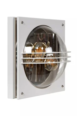 Wandlampe außen Weiß IP44 E27 2-flammig Haustür Garten* Außenwandleuchten|Kugellampen