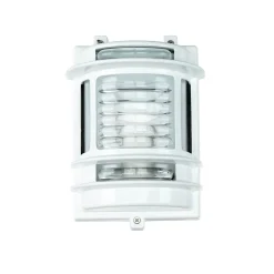 Lido Wandlampe außen Weiß IP64 Messing Glas E27* Metall Lampen|Messinglampen