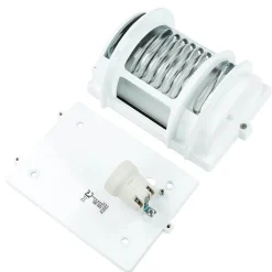 Lido Wandlampe außen Weiß IP64 Messing Glas E27* Metall Lampen|Messinglampen