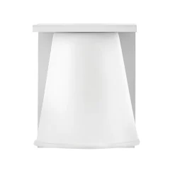 Best Elstead Wandlampe außen Weiß LED GU10 IP44 15,4 cm hoch klein