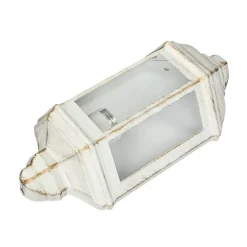 Online Easylight Wandlampe außen Weiß-Gold Maritim Haus Garten