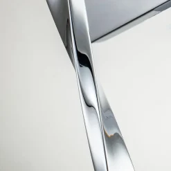 Elstead Wandlampe Bad Chrom Weiß H: 41,3 cm IP44 Metall Glas