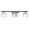 Elstead Wandlampe Bad Kristall LED G9 IP44 B: 55 cm Chrom* Wandleuchten|Badezimmer Lampe