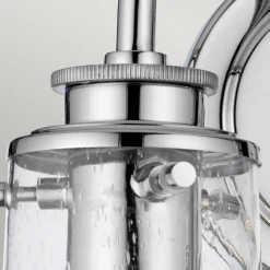 Clearance Elstead Wandlampe Badezimmer B: 37,4 cm IP44 E27 in Chrom