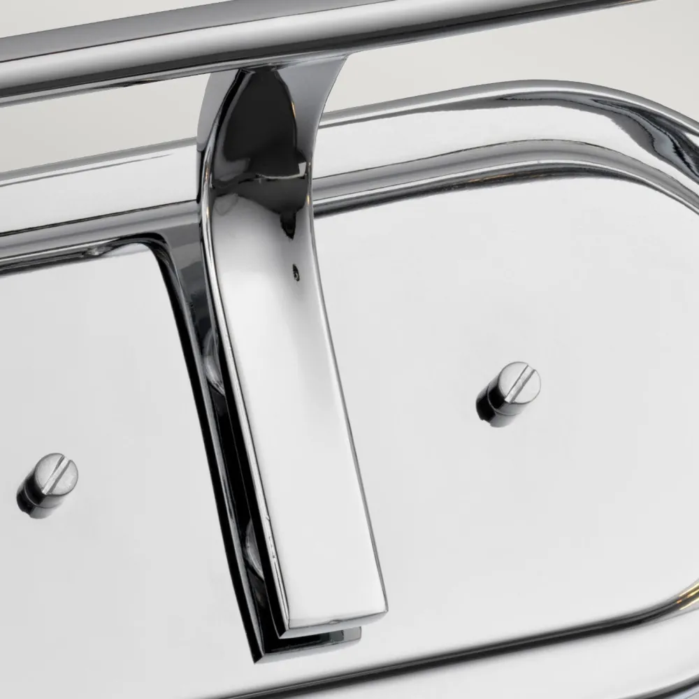 Clearance Elstead Wandlampe Badezimmer B: 37,4 cm IP44 E27 in Chrom