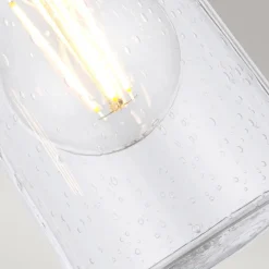 Clearance Elstead Wandlampe Badezimmer B: 37,4 cm IP44 E27 in Chrom