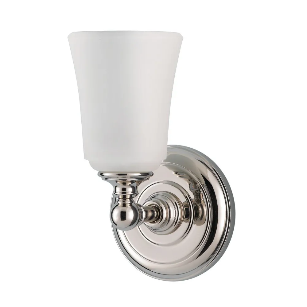 Elstead Wandlampe Badezimmer in Chrom IP44 blendarm YSABELLA* Glaslampen|Jugendstil Lampen