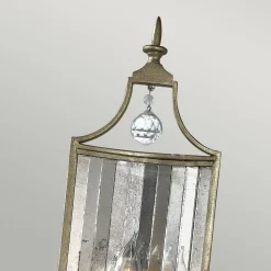 Elstead Wandlampe CANDELA 7 in Silber Kerzenform Lampe* Wandleuchten|Flurlampen