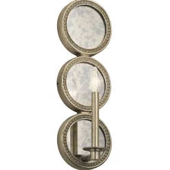 Elstead Wandlampe CANDELA 13 Quecksilberglas Gold Leuchte* Wandleuchten|Flurlampen