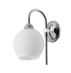 Sale Jupiter Wandlampe Chrom Glas Metall ARASNE Flur Leuchte