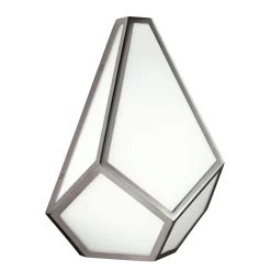 Clearance Elstead Wandlampe DINA Diamant Nickel E27 blendarm Flur