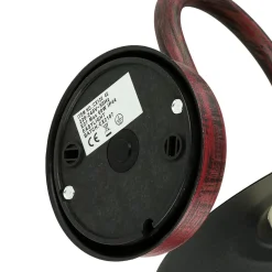 Easylight Wandlampe für Außen Schwarz Rot Antik E27 GÖTEBORG* Rustikale Lampen|Maritime Lampen