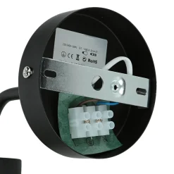 Easylight Wandlampe Glas Kugel Schirm Grau Schwarz KANZENE* Wandleuchten|Küchenlampen