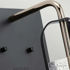 Hot Elstead Wandlampe Glas Metall E27 42,1 cm hoch DEIRA