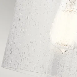 Hot Elstead Wandlampe Glas Metall E27 42,1 cm hoch DEIRA