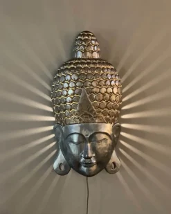 Clearance By Rydéns Wandlampe Holz 62,5 cm hoch mit Schalter Stecker E27