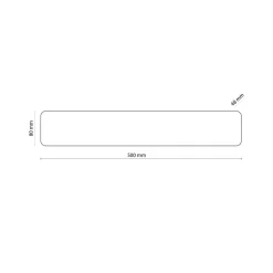 Online TK Lighting Wandlampe Holz 50 cm lang indirektes Licht Modern