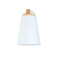 Easylight Wandlampe Holz Lampe Modern Skandinavisch Leuchte* Wandleuchten|Stofflampen