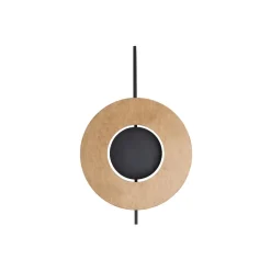 Clearance Nowodvorski Wandlampe Holz Metall B: 50 cm 2x GX53 dekorativ indirekt