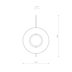 Clearance Nowodvorski Wandlampe Holz Metall B: 50 cm 2x GX53 dekorativ indirekt
