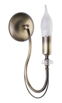 Outlet Jupiter Wandlampe in Messing antik AREGUND Flur Leuchte