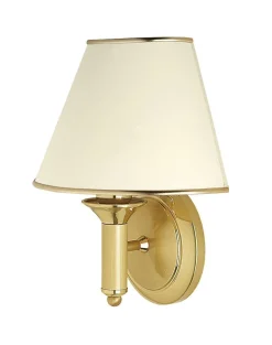 New Jupiter Wandlampe in Messing Gold Weiß PENELO Wohnzimmer