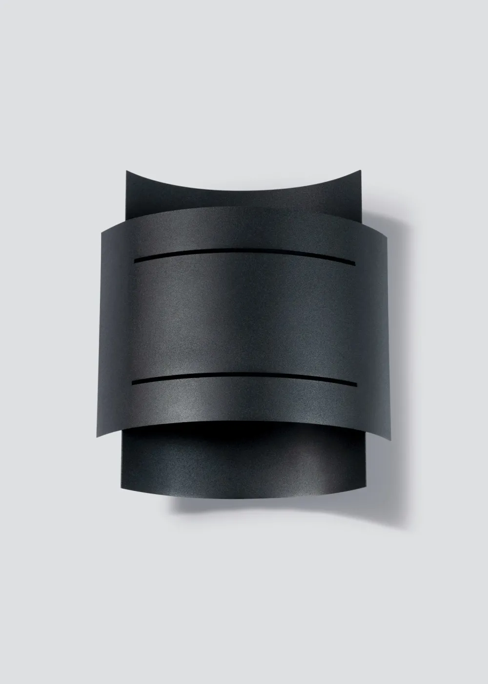 Best Sollux Wandlampe innen Schwarz Metall Up Down indirektes Licht