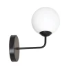 Easylight Wandlampe innen Schwarz Weiß Glas Modern E14* Wandleuchten|Glaslampen