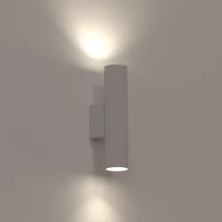 Hot Nowodvorski Wandlampe innen Up Down 2-flammig GU10 R35 Metall Weiß