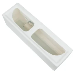 Sollux Wandlampe Keramik Glas 32,5 cm eckig Up Down bemalbar* Keramiklampen|Küchenlampen