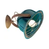 Online Ferroluce Wandlampe Keramik Metall E27 verstellbar rund Retro