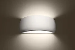 Clearance Sollux Wandlampe Keramik Up Down indirekt 32 cm Modern G9