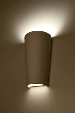 Hot Sollux Wandlampe Keramik Up Down bemalbar E27 BURIC