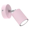 Luminex Wandlampe Kinderzimmer Rosa Ø 8 cm schwenkbar GU10 Metall*Kinder Kinderzimmerlampen|Wohnzimmerlampen