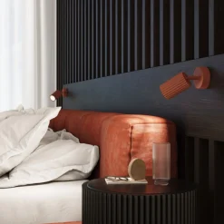 Online Sollux Wandlampe klein B: 8 cm Rot schwenkbar aus Aluminium GU10