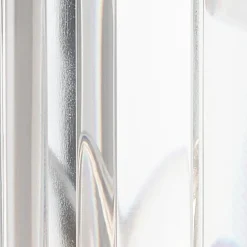 Searchlight Wandlampe Kristall E14 Art Déco H: 35 cm in Chrom Klar* Wohnzimmerlampen|Jugendstil Lampen