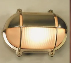 Laura Suardi Wandlampe LED Messing Maritim IP54 außen Antik* Außenleuchten Antik|Außenleuchten Messing