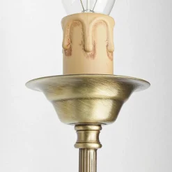 Giovanni Battista Wandlampe Leuchter 2-flmg Bronze aus Echt-Messing* Wandleuchten|Esszimmer Lampen
