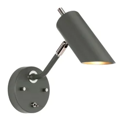 Elstead Wandlampe LEYRE Grau Dunkel Nickel Spot Lampe* Spots|Wandleuchten