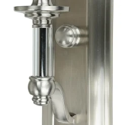 Best Elstead Wandlampe LUANA in Nickel B:11cm Design Lampe