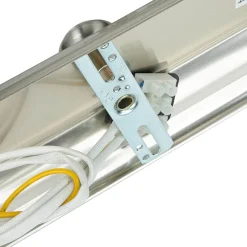 Best Elstead Wandlampe LUANA in Nickel B:11cm Design Lampe