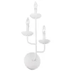 Elstead Wandlampe Metall 61 cm hoch Weiß E14 3-flammig EIRA* Wandleuchten|Schlafzimmer Lampen