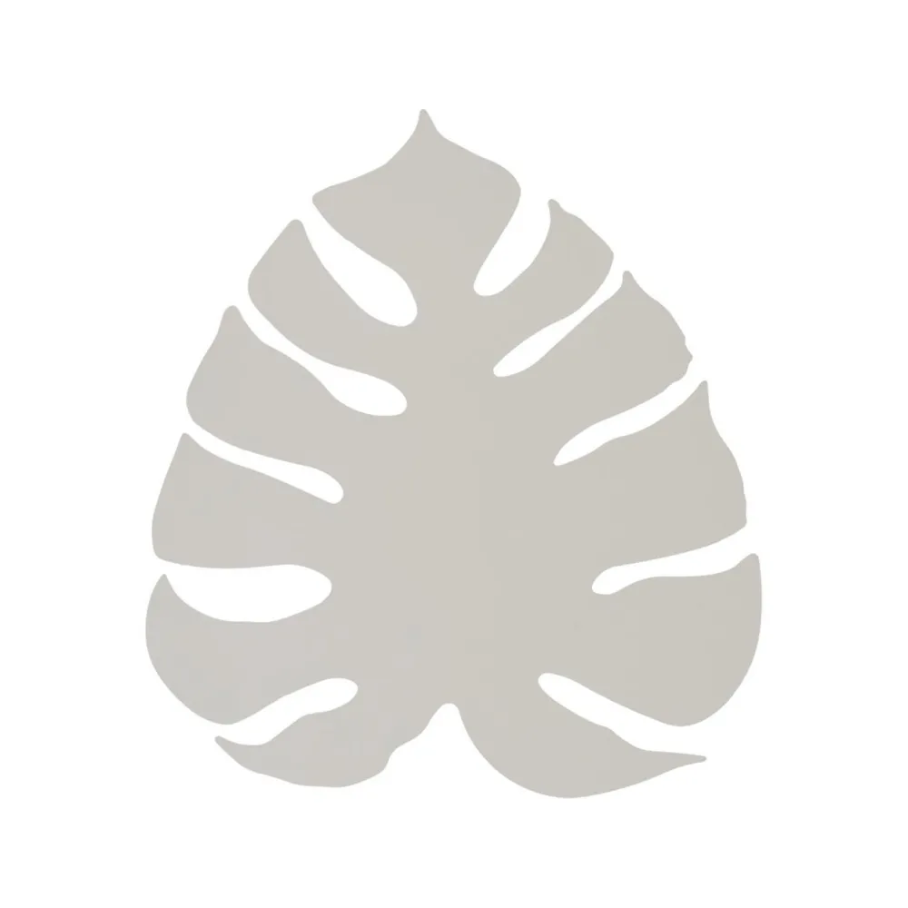 TK Lighting Wandlampe Metall Beige H: 40c m Monstera Blatt 3x G9* Wandleuchten|Flurlampen