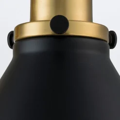 New Elstead Wandlampe Metall E27 27,5 cm hoch Messing in antik Schwarz