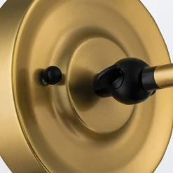 New Elstead Wandlampe Metall E27 27,5 cm hoch Messing in antik Schwarz