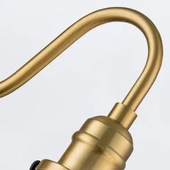 New Elstead Wandlampe Metall E27 27,5 cm hoch Messing in antik Schwarz