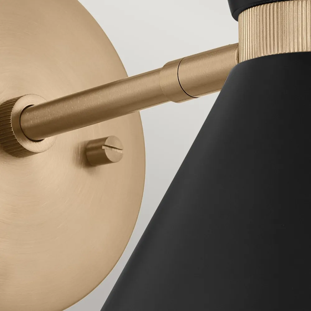 Elstead Wandlampe Metall E27 verstellbar 34,1 cm hoch Up Down* Wandleuchten|Wohnzimmerlampen